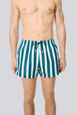 Bañador Curto Ysabel Mora Listras Largas. Coleção Strips