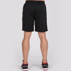 Bermuda Calção Joma Classic Preto Vermelho