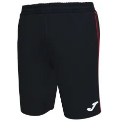 Bermuda Calção Joma Classic Preto Vermelho