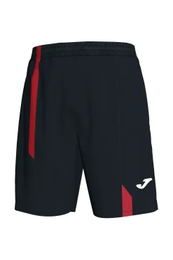 Bermuda Calção Joma Supernova Preto Vermelho