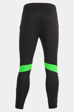 Calça Comprida Joma Championship VI Preto Verde Fluorescente