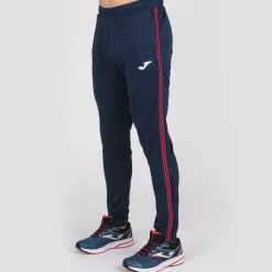 Calça Comprida Joma Classic Azul Marinho Vermelho