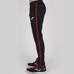 Calça Comprida Joma Classic Preto Vermelho