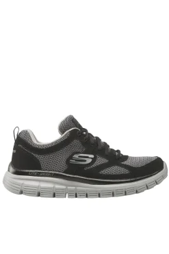 Calçado Desportivo Skechers Burns Para Homem Preto