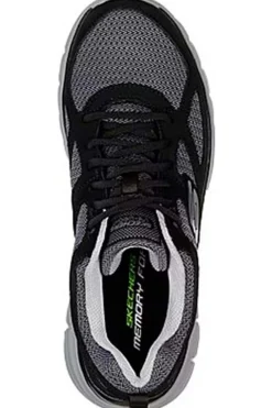 Calçado Desportivo Skechers Burns Para Homem Preto
