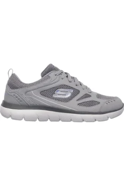 Calçado Esportivo Skechers Summits Para Homem Cinza