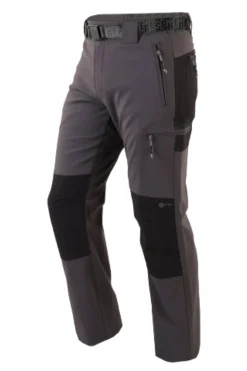 Calças De Caminhada Trekking Homem Impermeáveis Sphere Pro Madeira. Cinzento