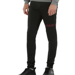 Calças De Cardio-training Respiráveis Slim Tonar Homem Preto