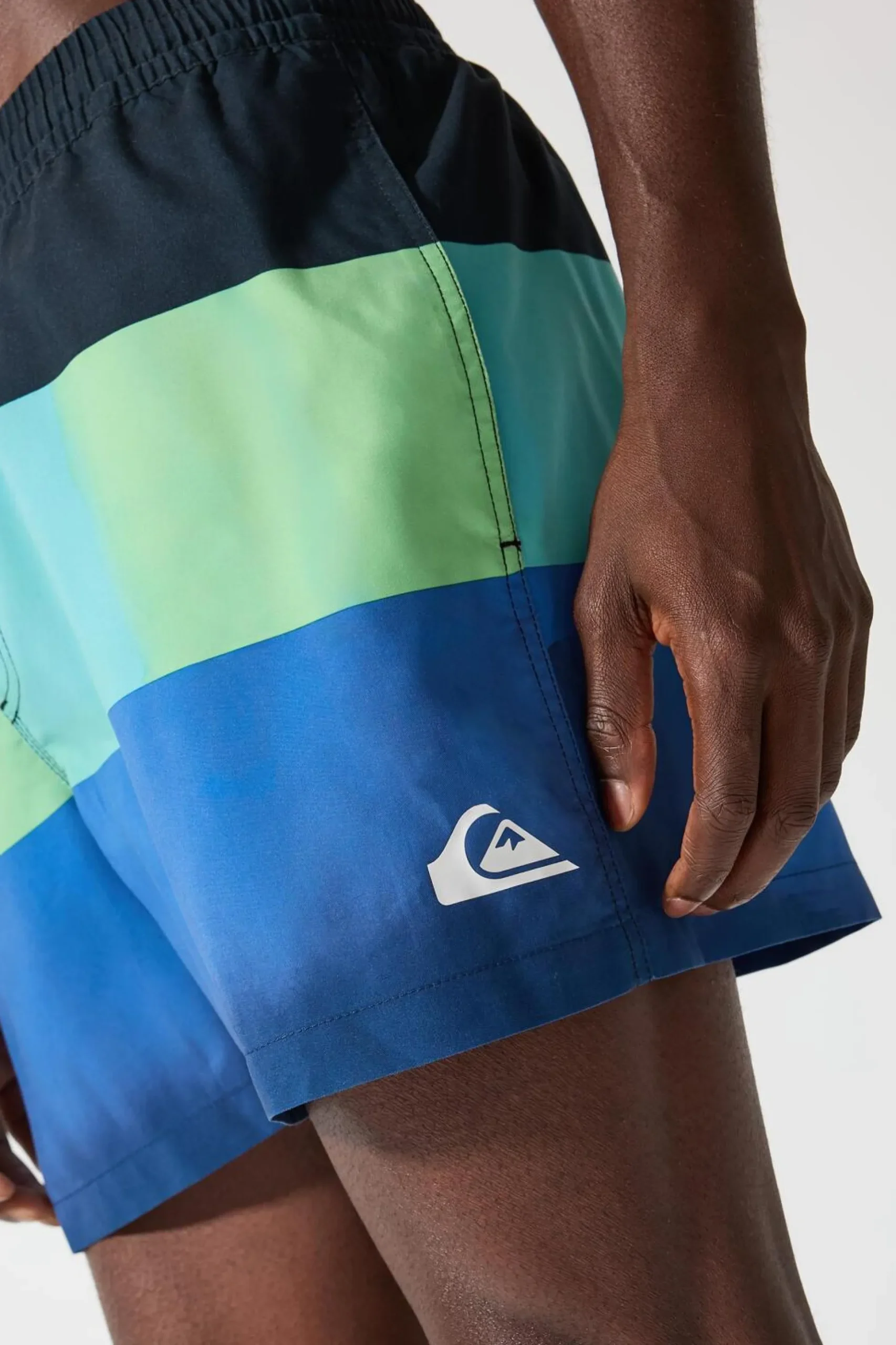 Calções Banho Riscas Quiksilver