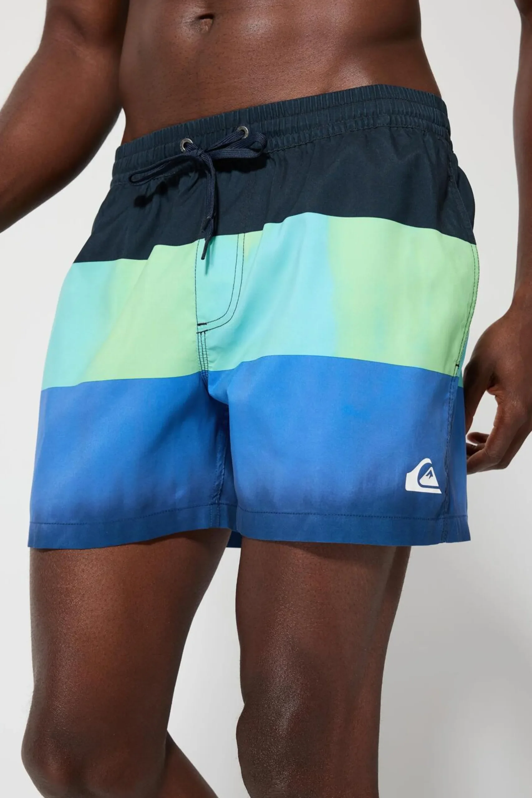 Calções Banho Riscas Quiksilver