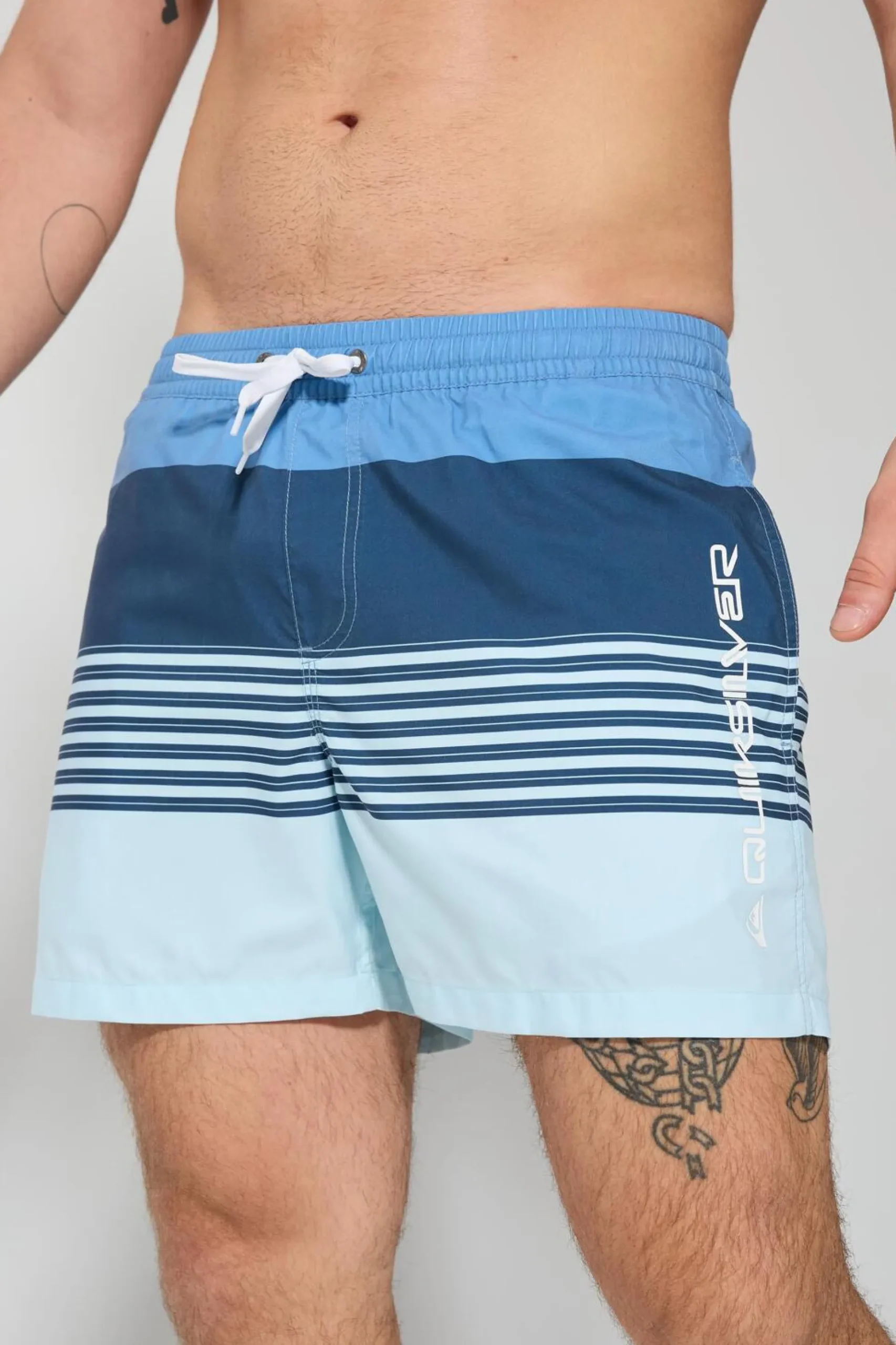 Calções Banho Riscas Quiksilver