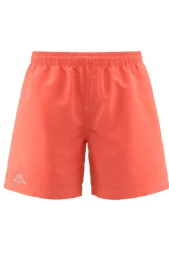 Calções De Banho De Natação Curtos Homem Kappa Zolg. Laranja