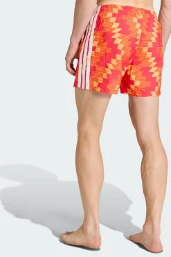 Calções De Natação Com Grafismo Inspirado No Futebol — 12,7 CM adidas