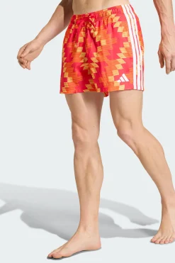 Calções De Natação Com Grafismo Inspirado No Futebol — 12,7 CM adidas