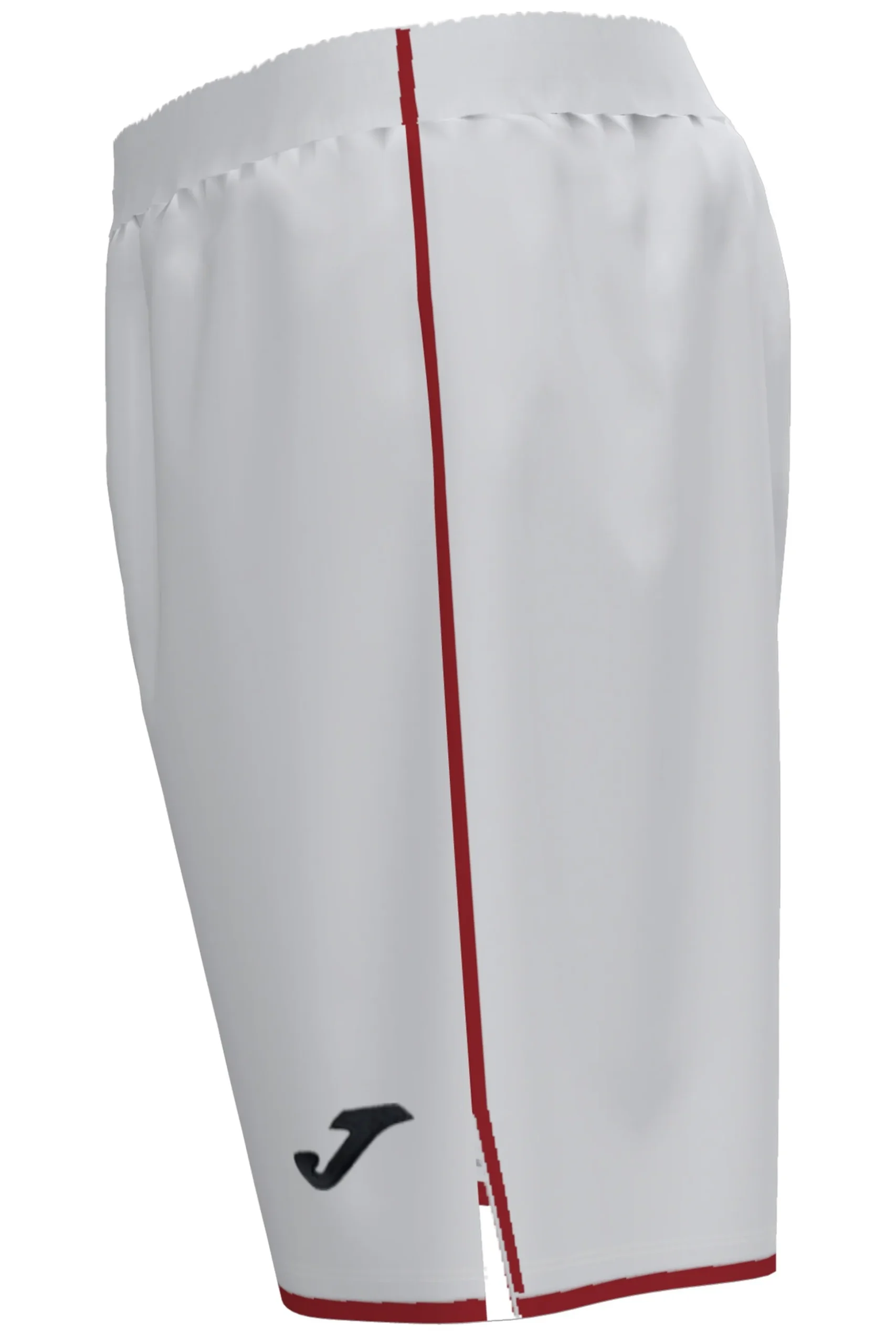 Calções Joma Liga Branco Vermelho