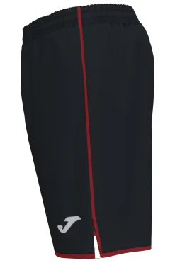 Calções Joma Liga Preto Vermelho