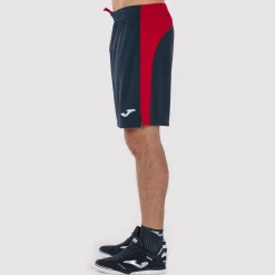 Calções Joma Tokio II Azul Marinho Vermelho