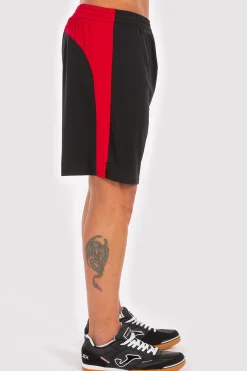 Calções Joma Tokio II Preto Vermelho