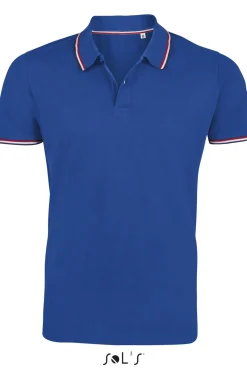 Camisa Pólo De Listras Com Contraste Masculino Prestige