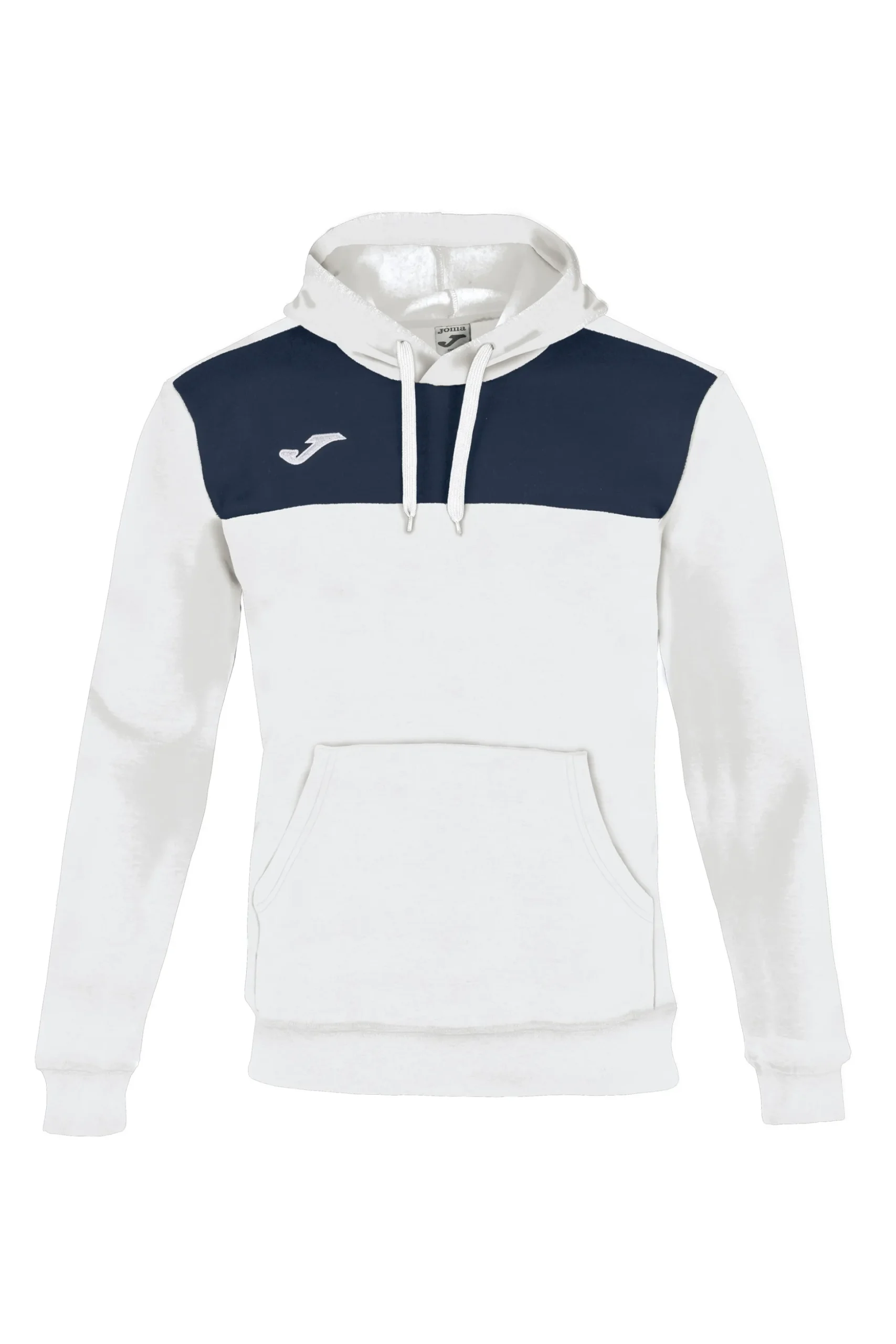 Camisola Com Capuz Joma Winner Branco Azul Marinho