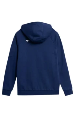 Camisola De Ginástica Comprida E Com Capuz Homem 4f. Azul