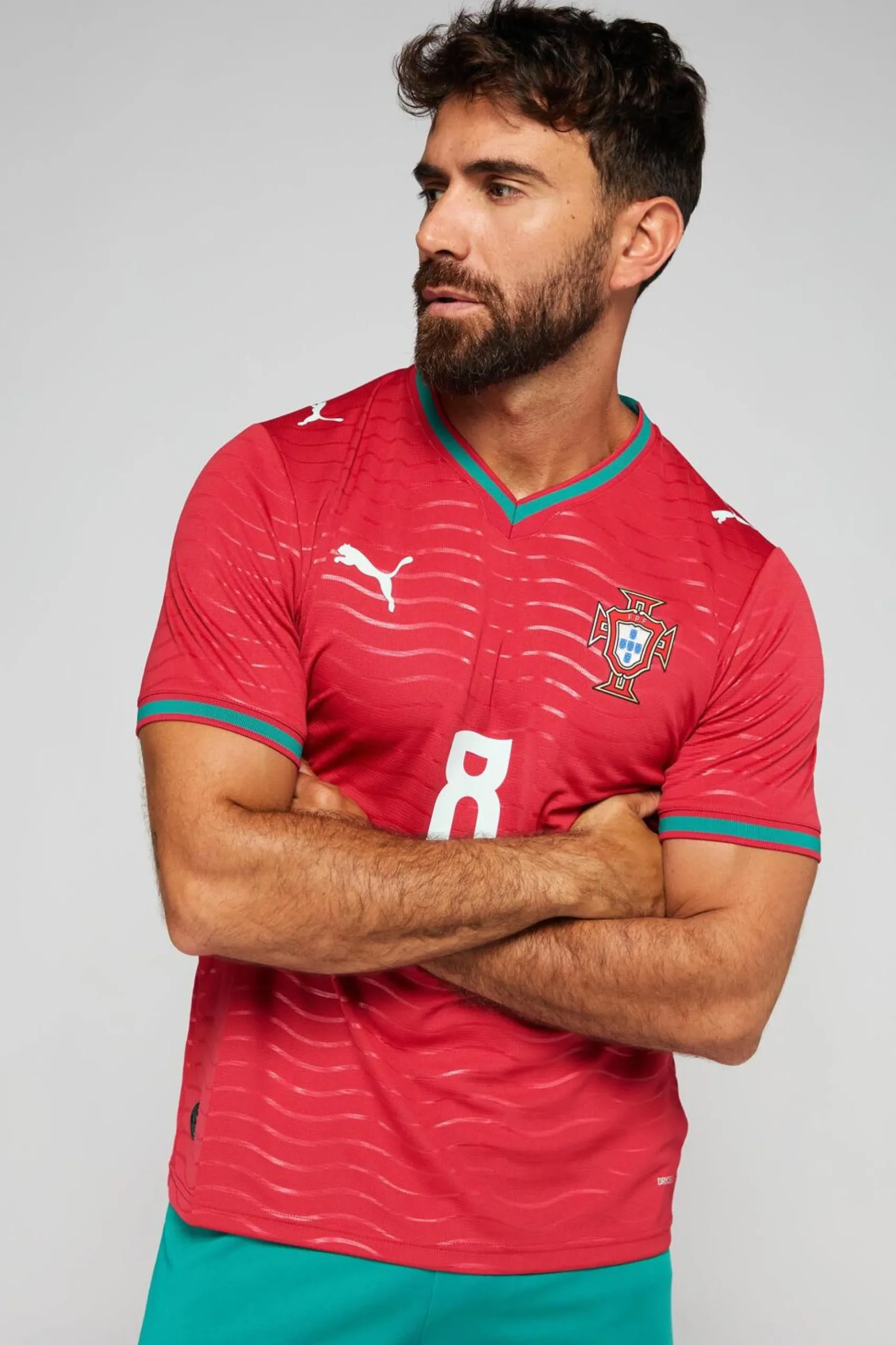 1ª Camisola Portugal Mundial 2026 Bruno Fernandes Réplica