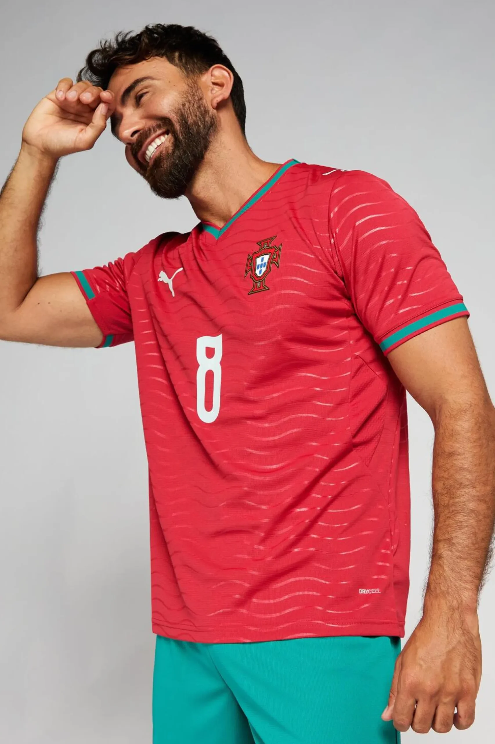 1ª Camisola Portugal Mundial 2026 Bruno Fernandes Réplica