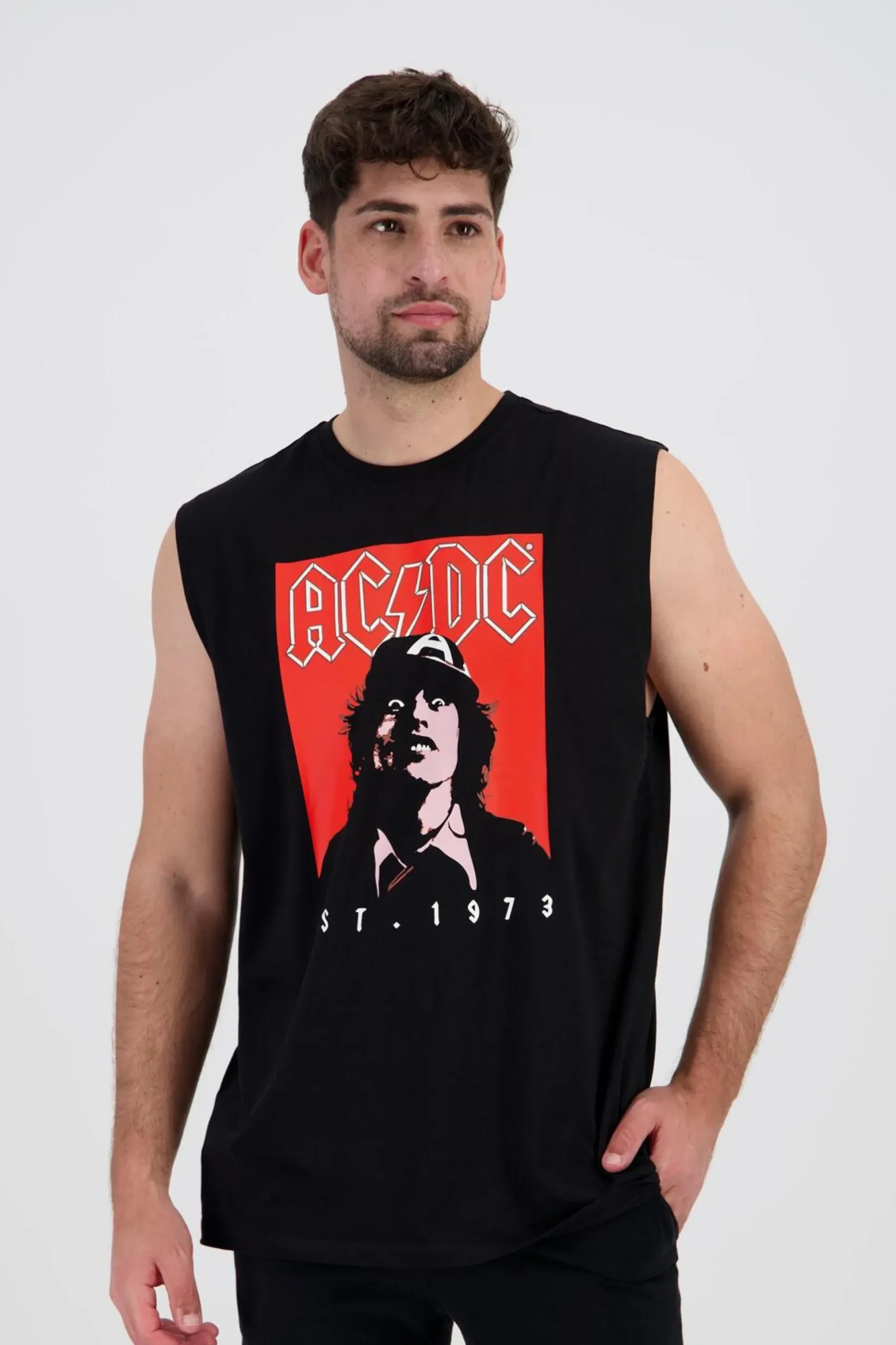 Camisola Sem Mangas Ac/dc