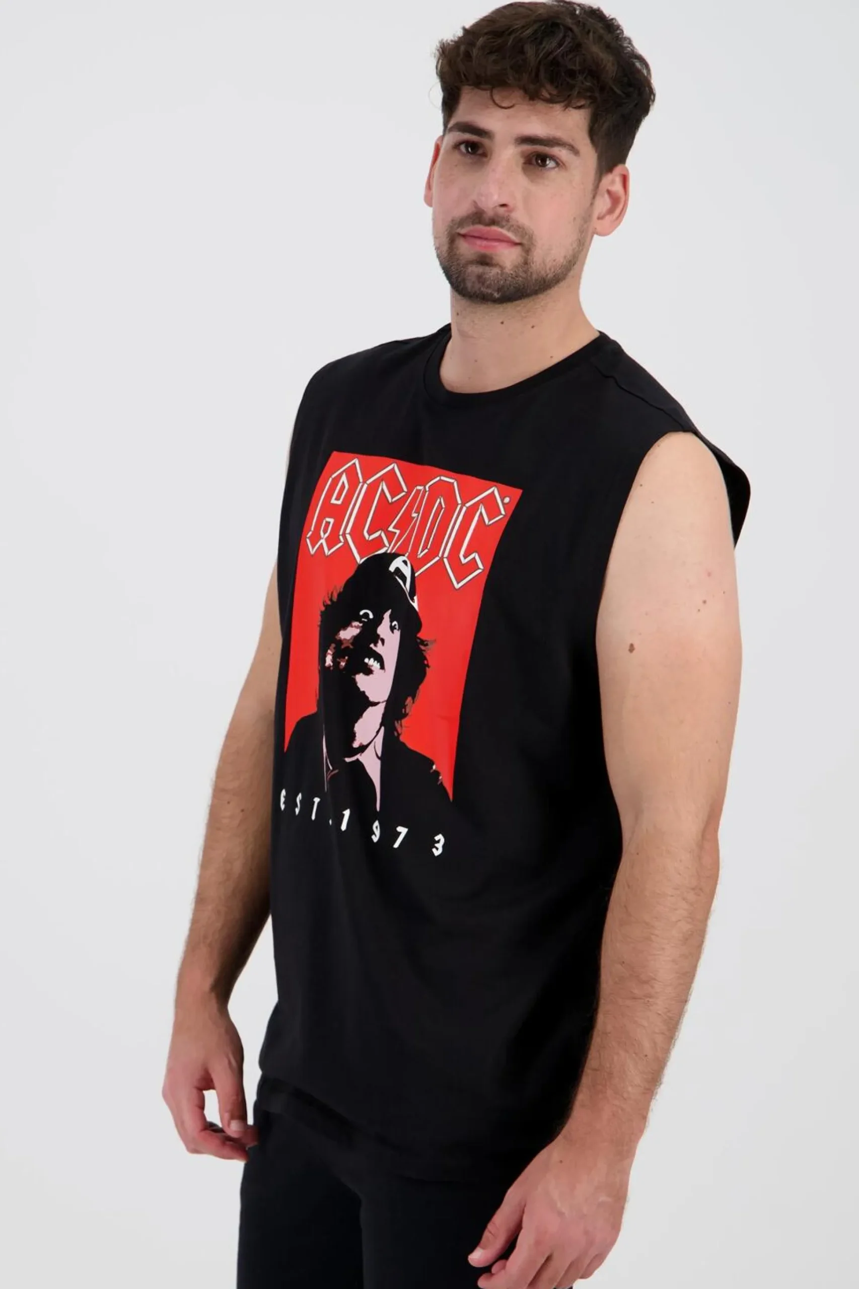 Camisola Sem Mangas Ac/dc