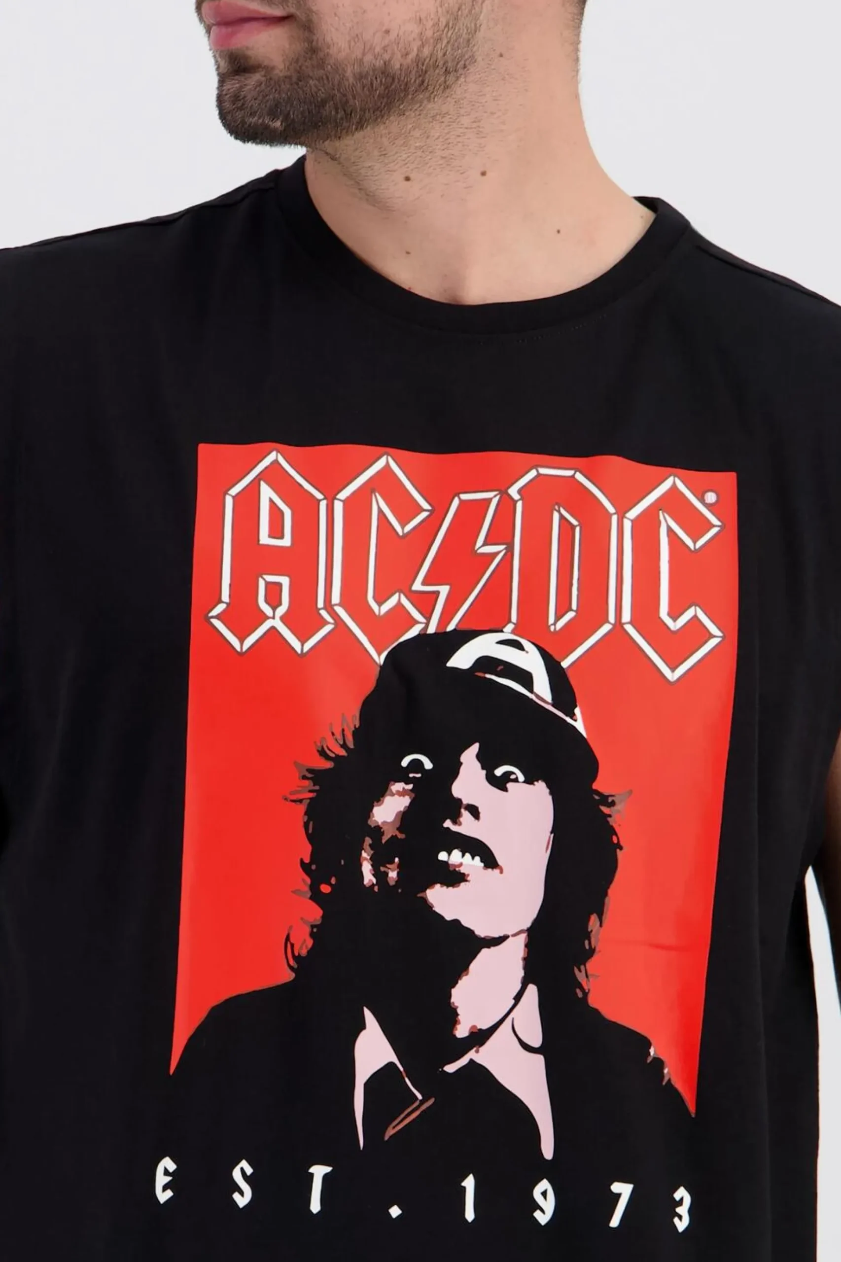 Camisola Sem Mangas Ac/dc