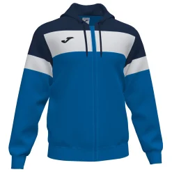 Casaco Com Capuz Joma Crew IV Azul Royal Azul Marinho
