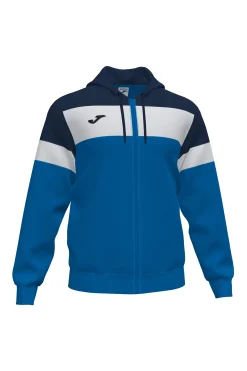 Casaco Com Capuz Joma Crew IV Azul Royal Azul Marinho