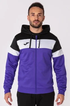 Casaco Com Capuz Joma Crew IV Roxo Preto