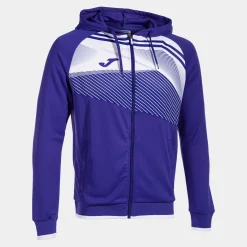 Casaco Com Capuz Joma Supernova II Roxo Branco