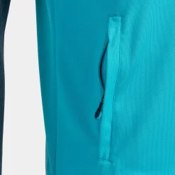 Casaco Com Capuz Joma Supernova II Azul-turquesa Fluorescente Azul Marinho
