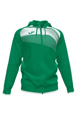 Casaco Com Capuz Joma Supernova II Verde Branco
