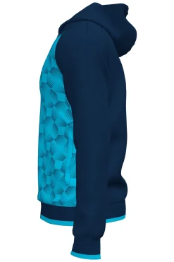Casaco Com Capuz Joma Supernova III Azul Marinho Azul-turquesa Fluorescente
