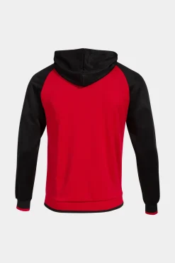 Casaco Com Capuz Joma Supernova II Vermelho Preto
