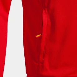 Casaco Com Capuz Joma Supernova II Vermelho Amarelo