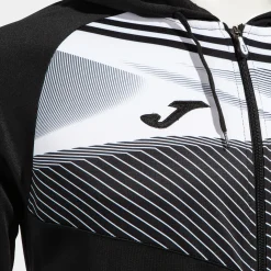 Casaco Com Capuz Joma Supernova II Preto Branco