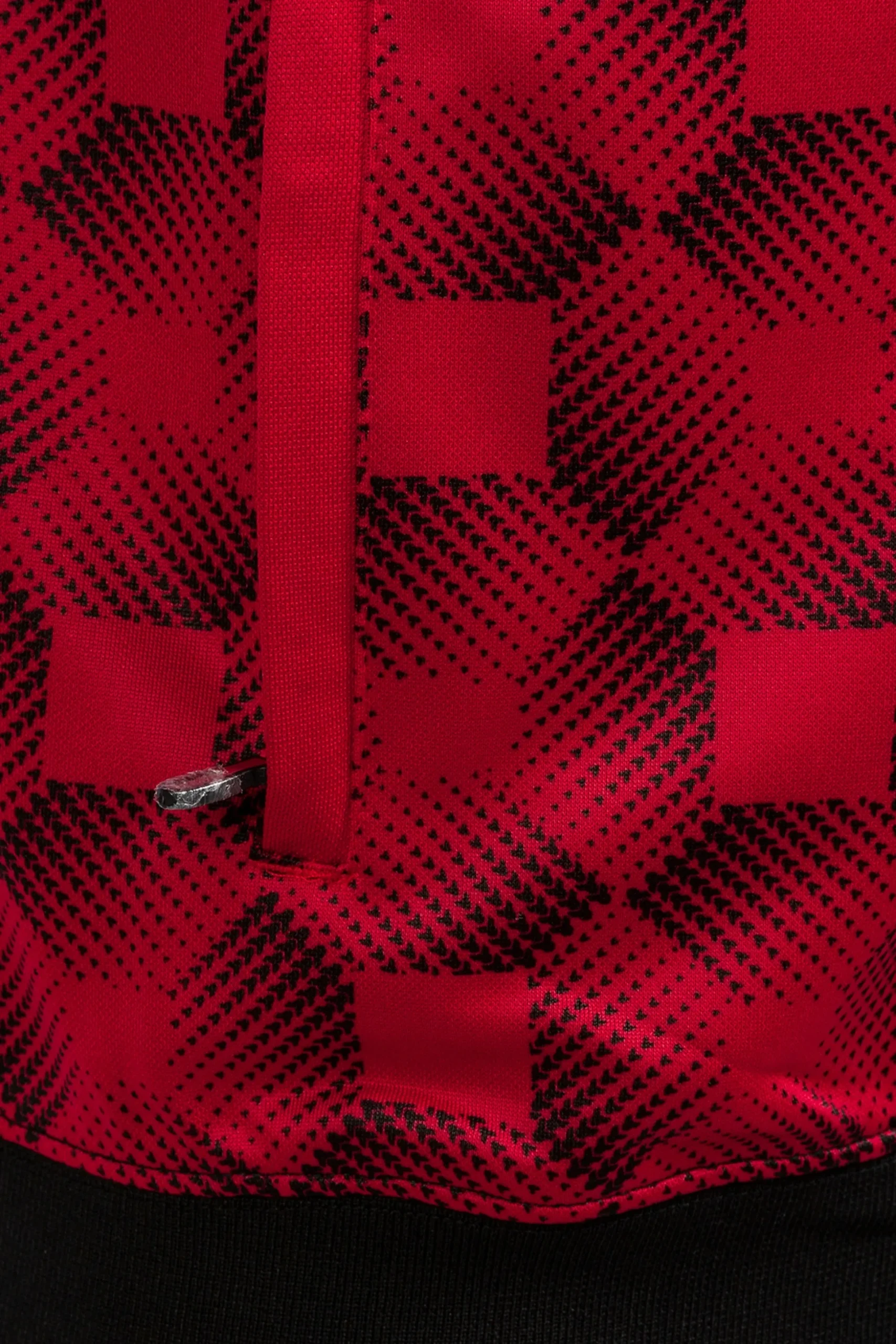 Casaco Com Capuz Joma Supernova III Preto Vermelho