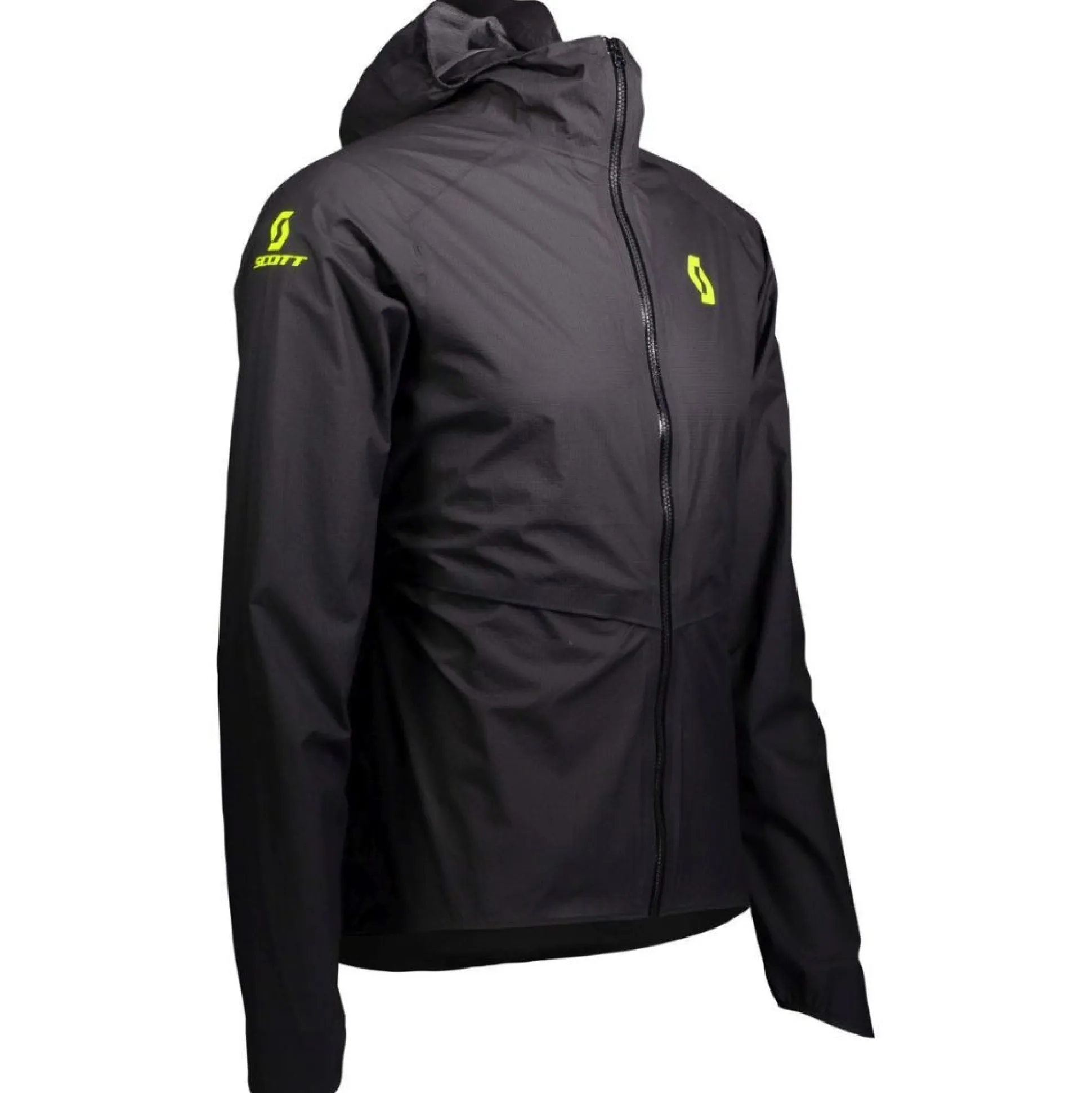 Casaco Impermeável Rc Run Wp Man Preto/amarelo Scott