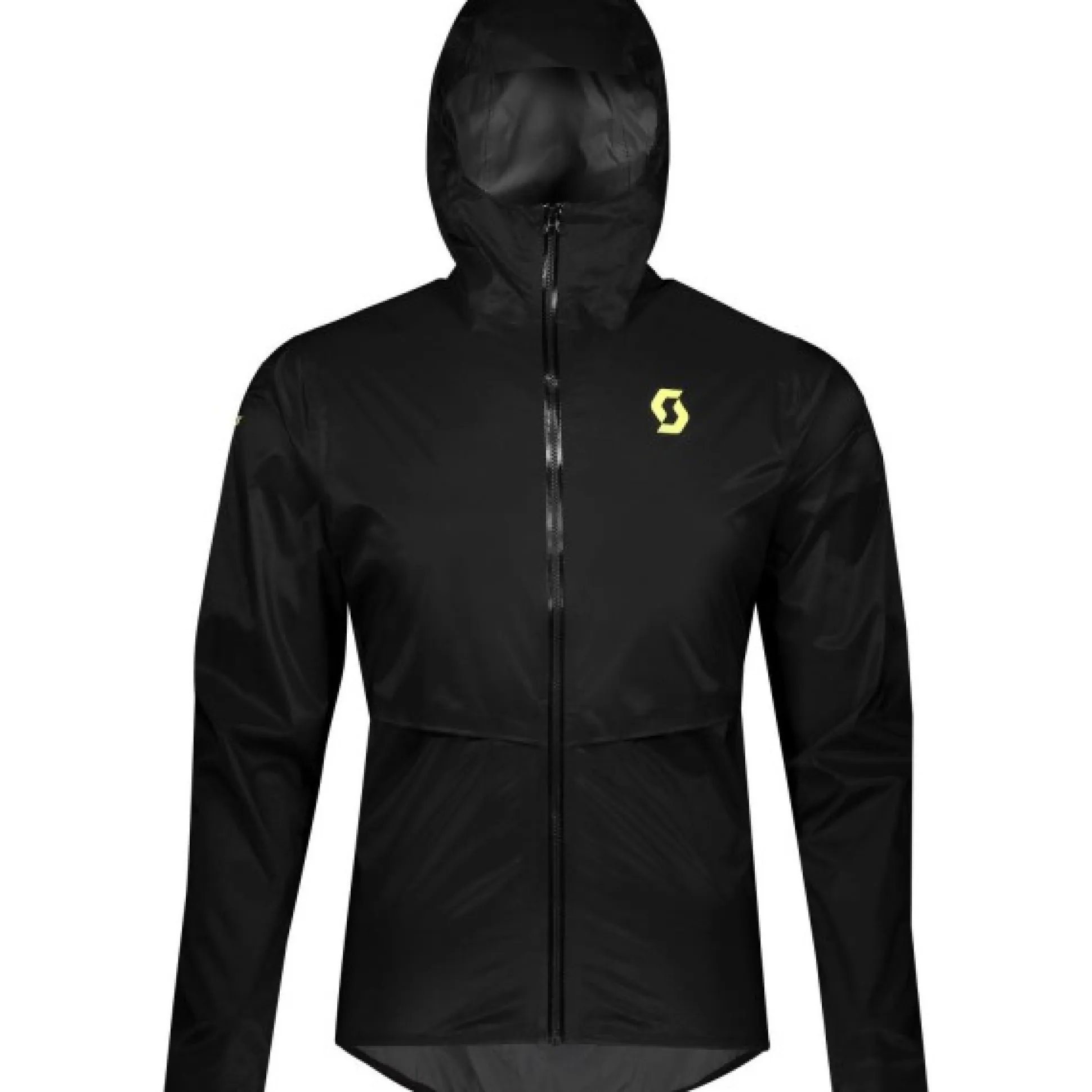 Casaco Impermeável Rc Run Wp Man Preto/amarelo Scott