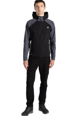 Casaco Softshell Repelente De Água Para Homem Dare2b Lattitudinal Ii. Preto