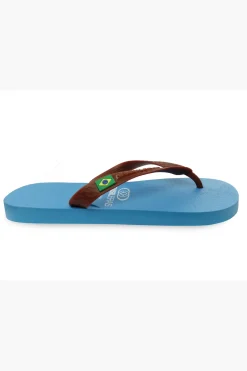 Chinelos De Praia Brasileras,clasica Combi Brasil Nl ,feito No Brasil.
