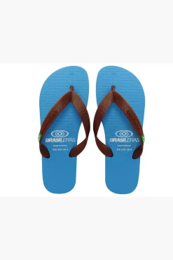Chinelos De Praia Brasileras,clasica Combi Brasil Nl ,feito No Brasil.