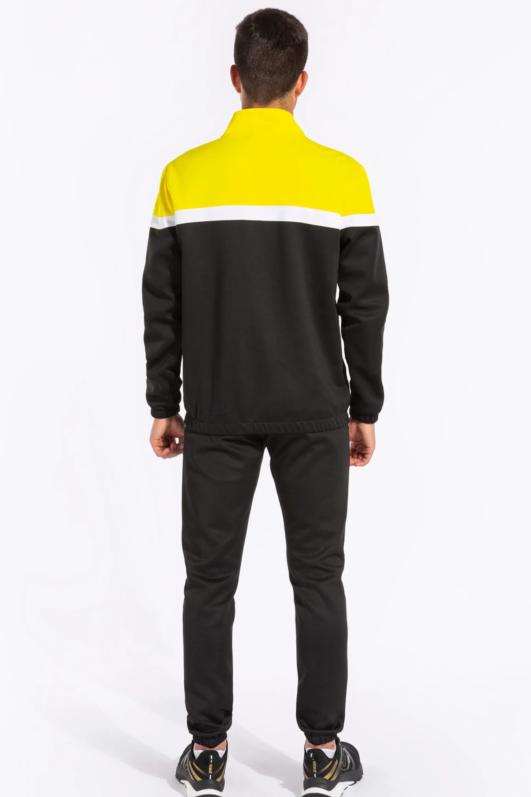 Fato De Treino Danúbio Preto E Amarelo Joma