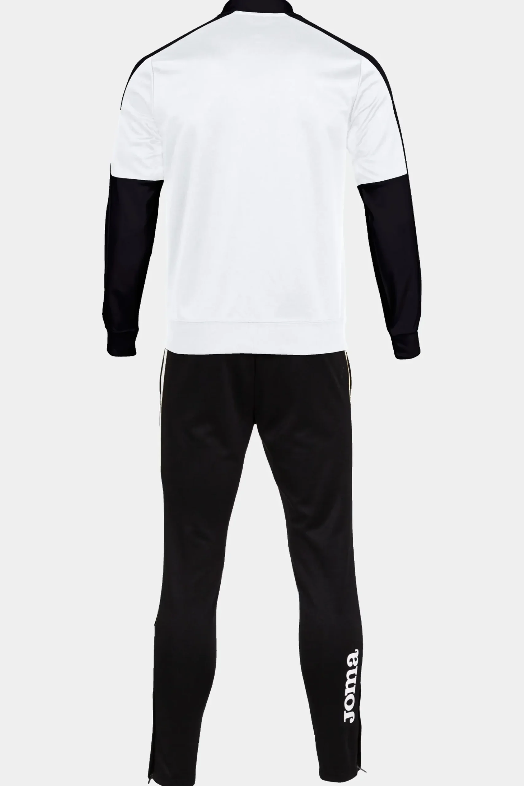 Fato De Treino Eco Championship Branco E Preto Joma