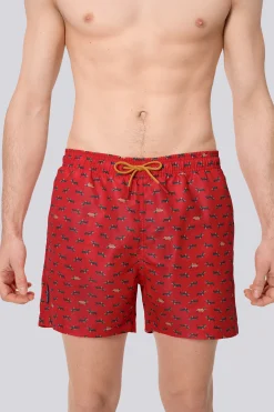 Maiô Médio Estampado Com Cães Ysabel Mora. Coleção Hot Dog