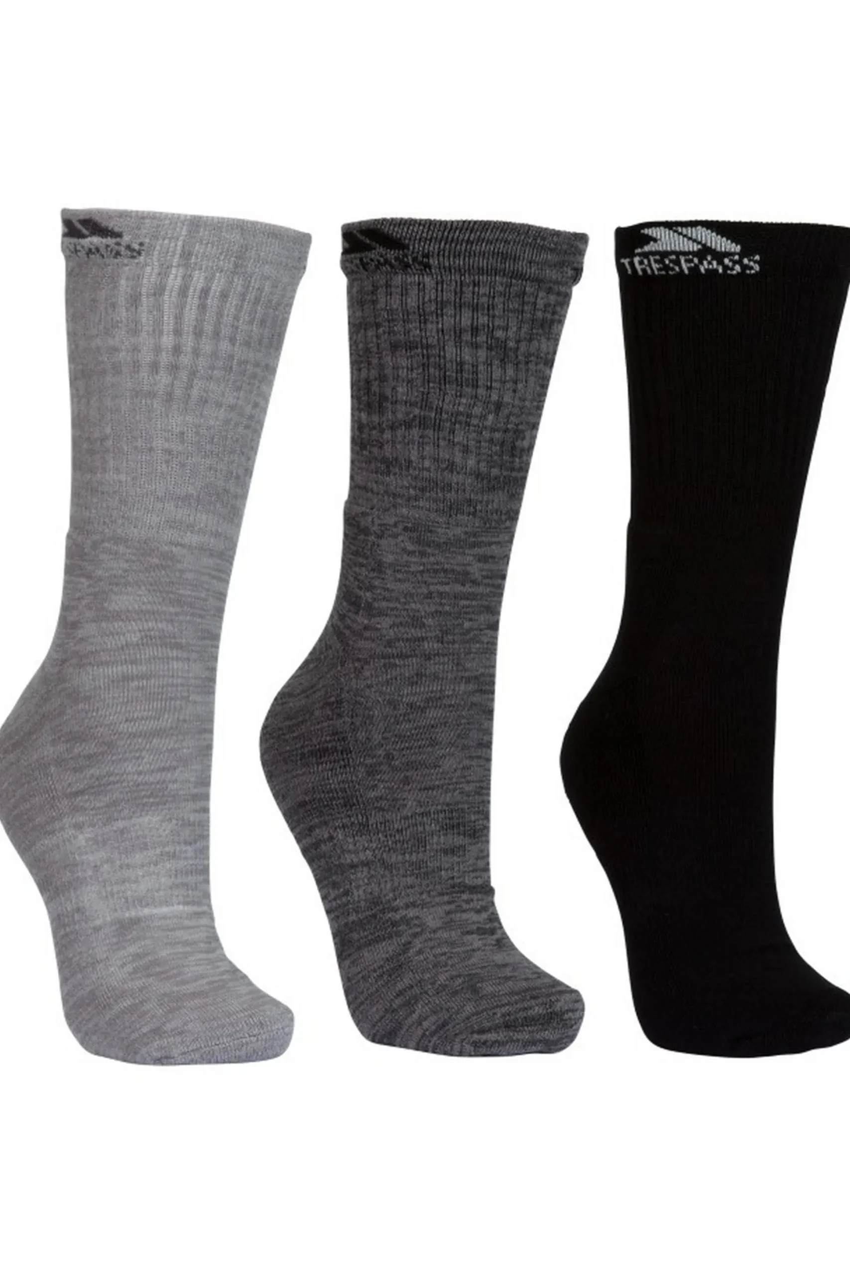 Meias De Caminhada Para Homens (pacote De 3) Trespass Jackbarrow